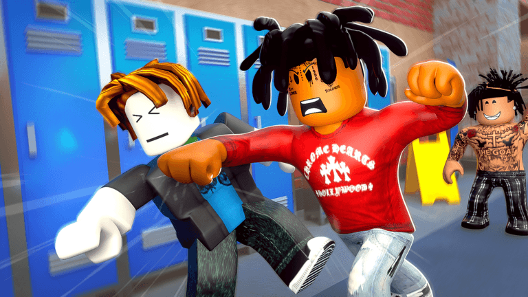 Fight in a School on roblox